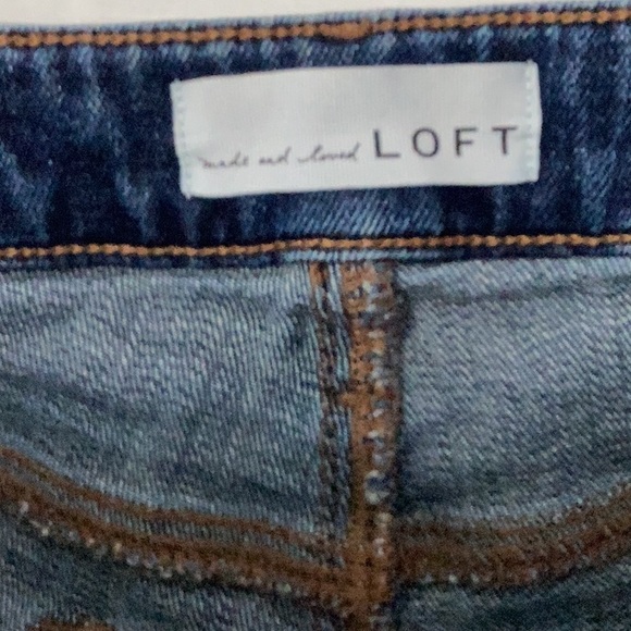 Made and Loved Loft denim shorts 30/10 - Picture 4 of 5